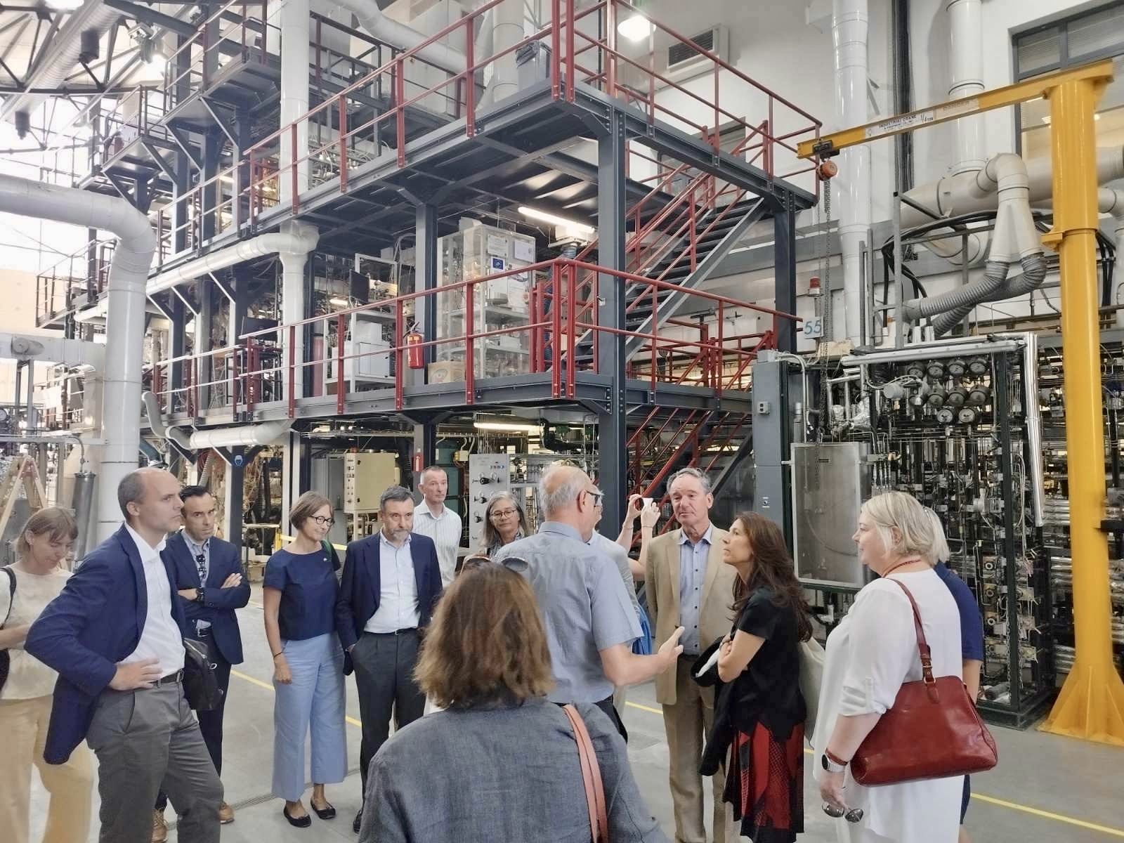 At the High Bay Plant